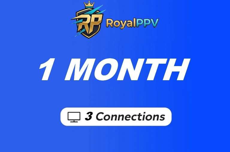 1 Month IPTV Subscription
