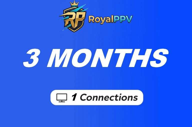 3 Months IPTV Subscription