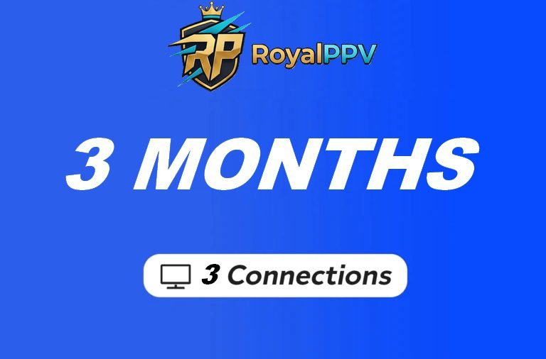 3 Months IPTV Subscription
