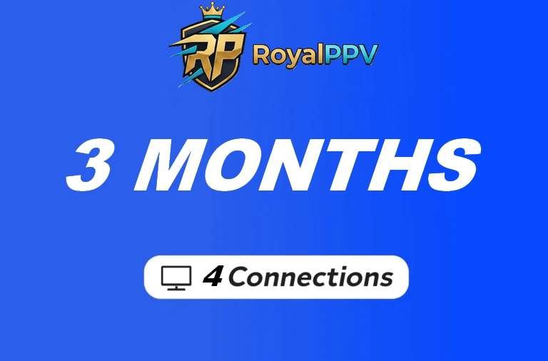 3 Months IPTV Subscription