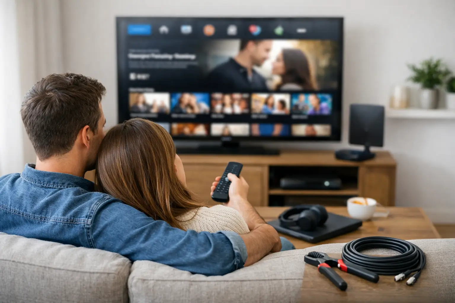 IPTV versus cable bundles saving on devices